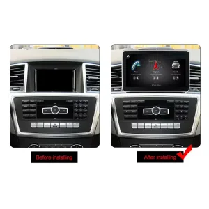 Mercedes ML GL Unità principale Android 2012-2015 (W166) 9″ Stereo