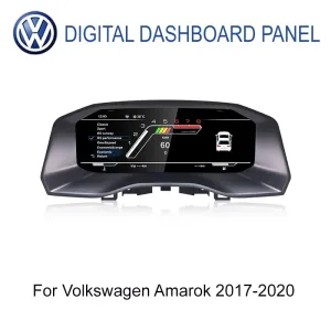 Volkswagen Amarok Digital Instrument Cluster 2017-2020 vista frontale 12.3 pollici IPS LCD