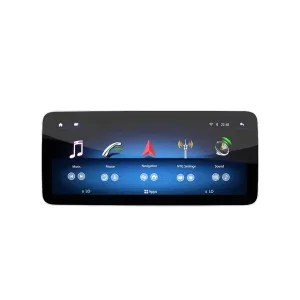 Aggiornamento dell'unità principale Android della Mercedes SLK W171 2008-2011 NTG4.5 con CPU a 8 core, 4+64 GB o 6+128 GB, display IPS da 12,3″, DSP, CarPlay wireless e Android Auto.