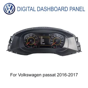 Volkswagen Passat Digital Instrument Cluster 2016 2017 12.3 pollici IPS LCD vista frontale