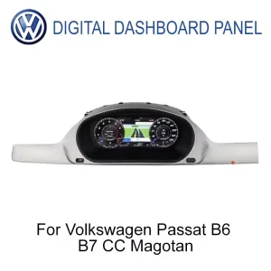 Volkswagen Passat B6 B7 CC Quadro strumenti digitale IPS Magotan LCD vista frontale