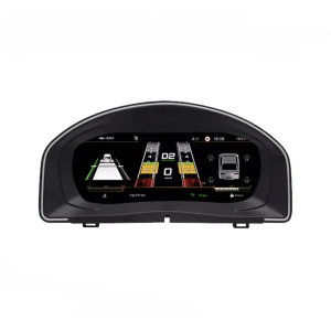 Volkswagen Scirocco 2009-2016 e Eos 2010-2015 vista frontale del quadro strumenti digitale da 10,25 pollici