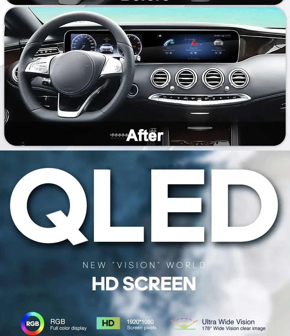 S-Class W222 Android Head Unit