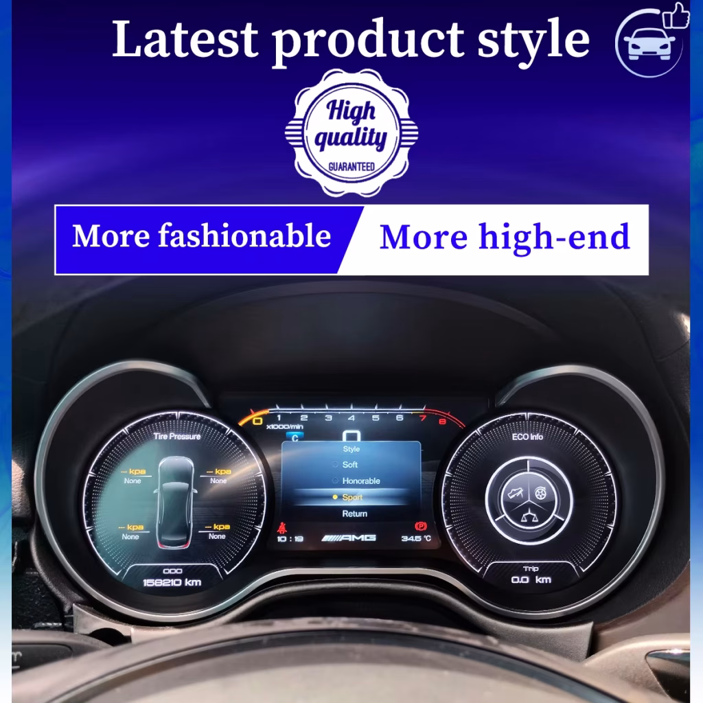 Bảng điều khiển kỹ thuật số Mercedes R-Class 2006–2017 | Màn hình 12,5 inch hỗ trợ CarPlay DSP