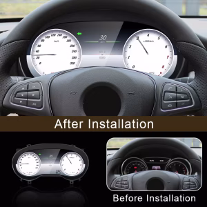 Mercedes GLA CLA Classe A cluster digitale 2015-2019 | 12,3″ CarPlay