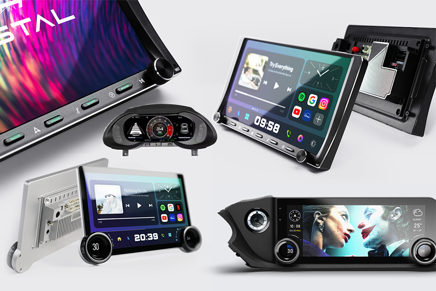 Aggiornamento della vecchia auto: pannello strumenti digitale intelligente e cockpit virtuale | Ikagoo