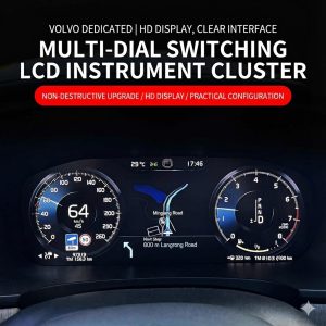 Volvo Digital LCD Cluster 12,3" per XC60, XC90, S90, S60