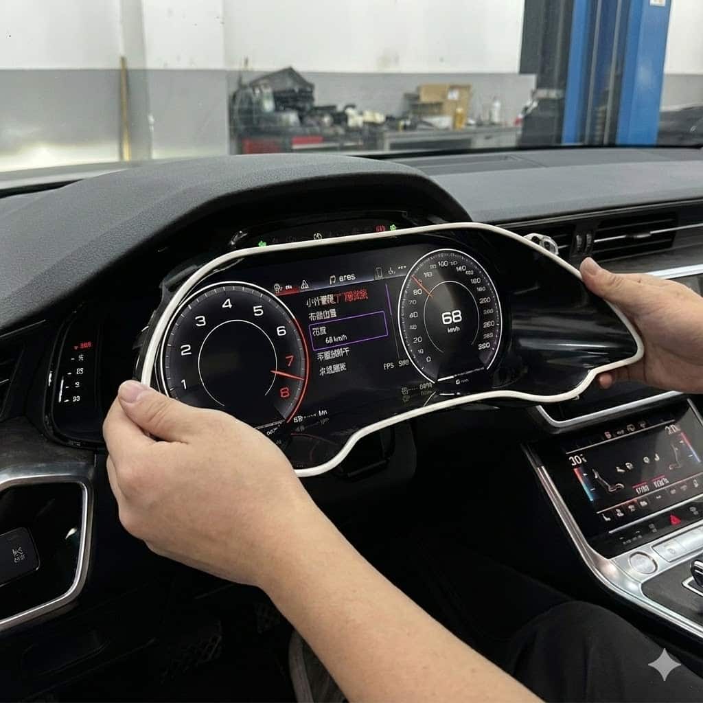 Tachimetro dell'Audi Q5 8R