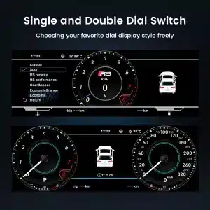 2009-2014 Ford F150 Digital Instrument Cluster | 13.1" Linux 7 cluster in stile virtual cockpit