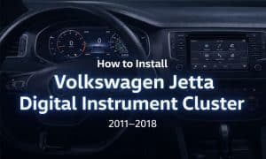 Come installare il quadro strumenti digitale di Volkswagen Jetta