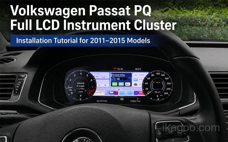 Installazione del quadro strumenti digitale della Passat