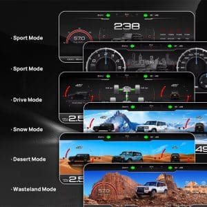 Nissan Patrol Y62 Digital Cluster — Multi-language Support
