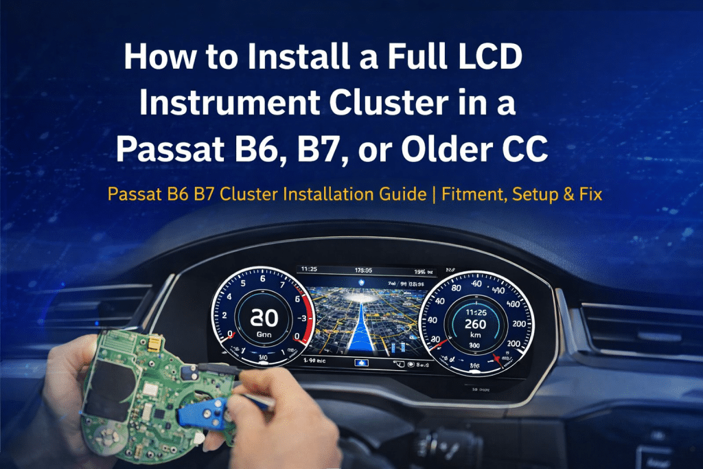Guida all'installazione del cluster della Passat B6 B7 - Montaggio, configurazione e riparazione