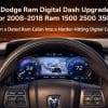 Aggiornamento del cruscotto digitale del Dodge Ram