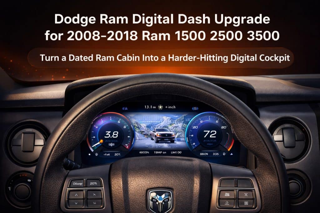 Aggiornamento del cruscotto digitale del Dodge Ram