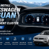 Come installare il quadro strumenti LCD completo della Volkswagen Tiguan 2017-2022