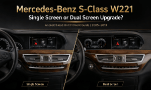 Aggiornamento dell'unità principale Android della Mercedes-Benz Classe S W221