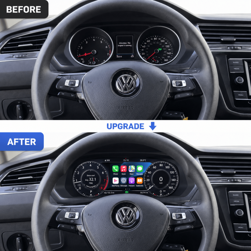 VW Tiguan 2017-2022 Cluster Digitale