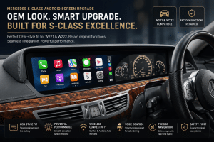 Unità principale Android per Mercedes Classe S per W221 e W222: Montaggio in stile OEM e mantenimento delle funzioni di fabbrica