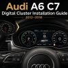 Come installare un quadro strumenti digitale per Audi A6 C7 (2012-2018)