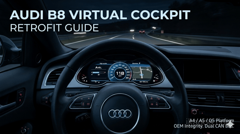 Installazione Virtual Cockpit Audi Q5 8R