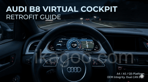 Installazione Virtual Cockpit Audi Q5 8R