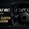 Come installare un quadro strumenti digitale per Volkswagen Golf Mk7