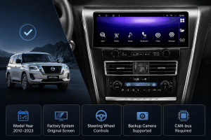 Compatibilità autoradio Android in stile OEM