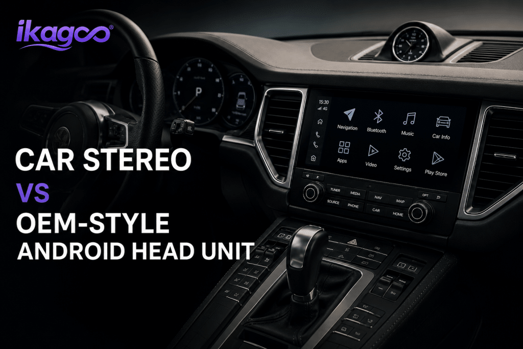 Autoradio vs unità principale Android in stile OEM: quale opzione di aggiornamento ti offre il servizio giusto?