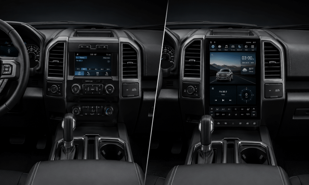 Guida all'installazione dell'autoradio in stile Tesla sulla Ford F-150 (2015–2020)