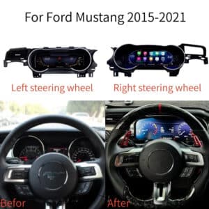 Installazione del Ford Mustang S550 Digital Cluster per guida a sinistra e a destra