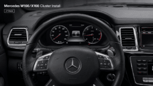 Installazione cluster digitale Mercedes W166 X166 | 2012–2019