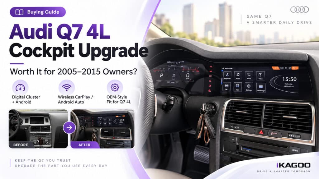 Aggiornamento Digital Cockpit Audi Q7 4L: Vale la pena se hai intenzione di tenere la tua Q7?