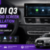 Installazione schermo Android per Audi Q3 2013-2018