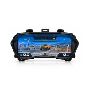 Ford Ranger Everest T7 T8 2016-2021 hardware del quadro strumenti digitale, viste frontale, posteriore e laterale