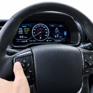 Toyota 4Runner quadro strumenti digitale installato