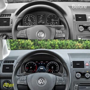 cluster digitale vw touran prima dopo upgrade