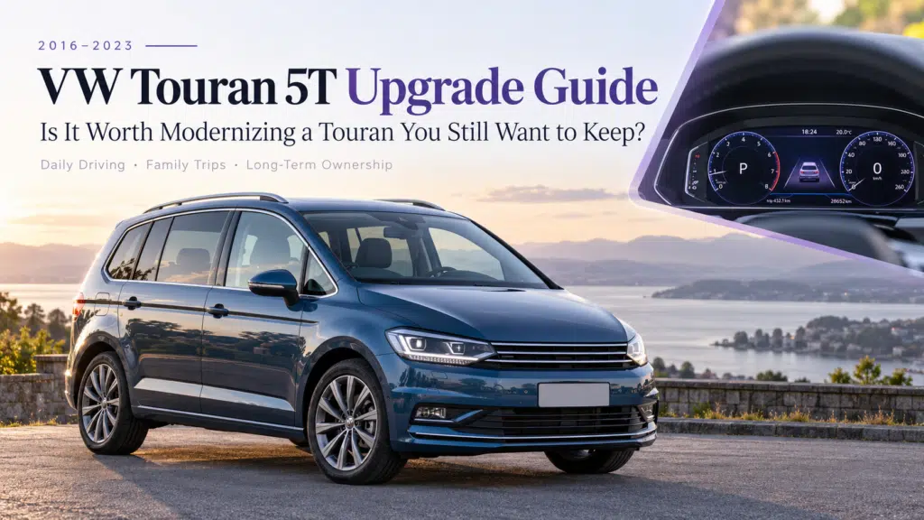 Guida all'aggiornamento VW Touran 5T 2016–2023: Vale la pena tenerlo?
