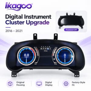 Cruscotto digitale Lexus RX 2016–2021 con layout a doppio indicatore digitale