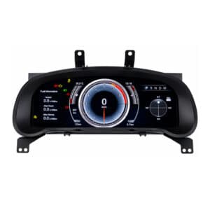 Cruscotto digitale Lexus RX 2016–2021 vista frontale su sfondo bianco