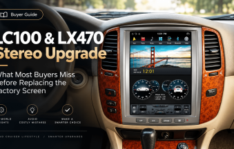 LC100 e LX470 Aggiornamento stereo: cosa la maggior parte degli acquirenti trascura prima di sostituire lo schermo di fabbrica