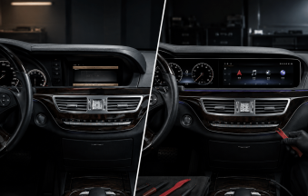 Installazione dell'unità principale Android su Mercedes W221